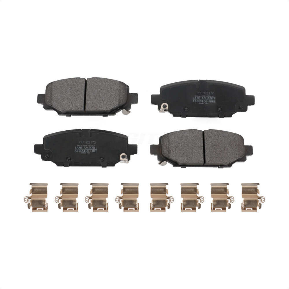 Positive Plus PPF-D2172 Disc Brake Pad Set