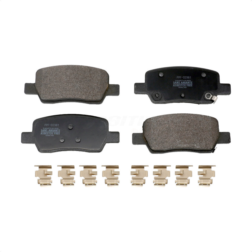 Positive Plus PPF-D2381 Disc Brake Pad Set