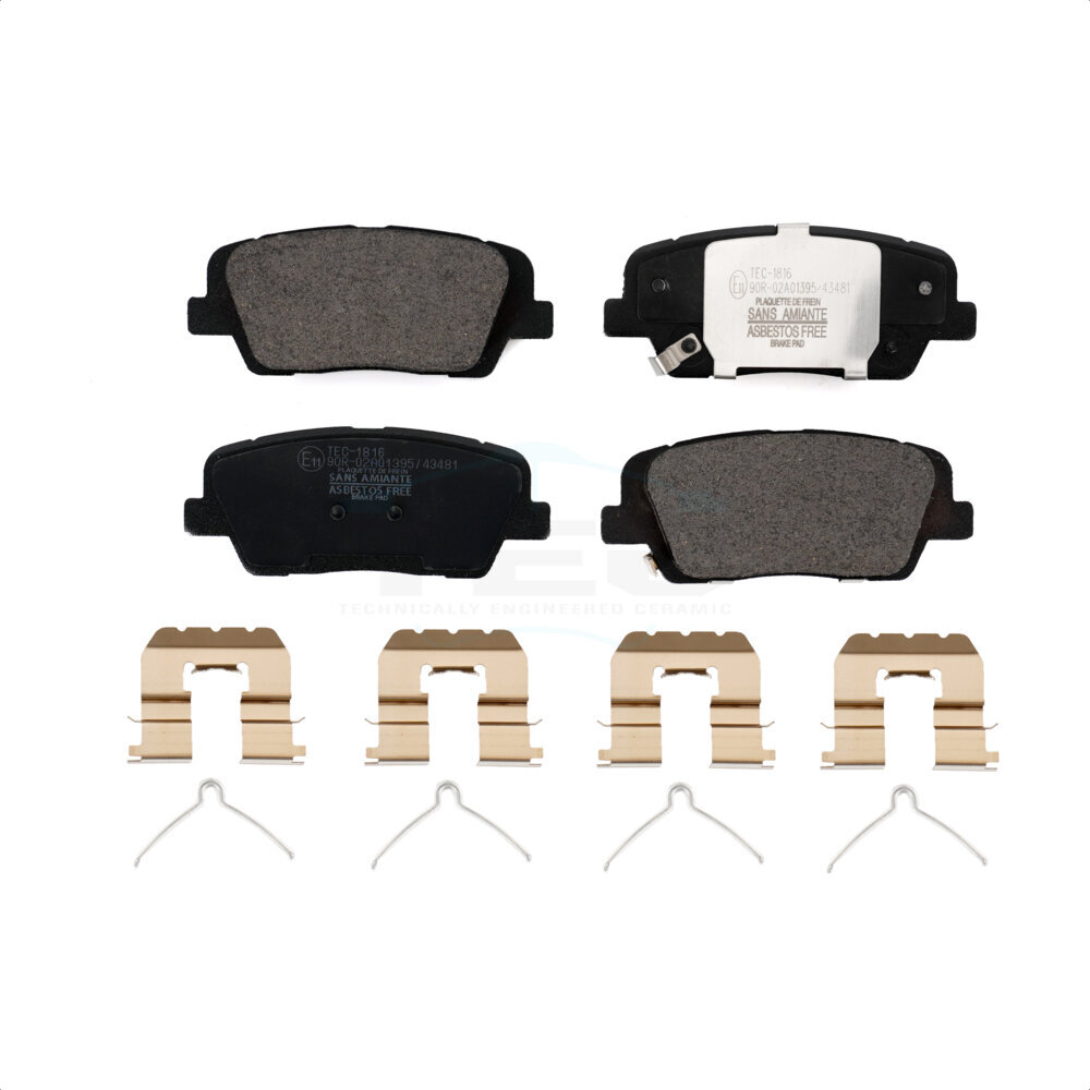 TEC TEC-1816 Disc Brake Pad Set