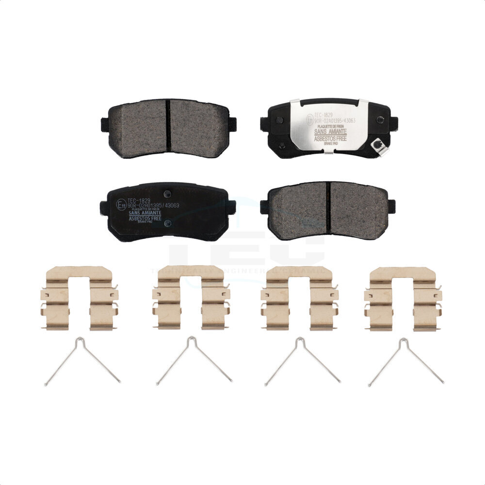 TEC TEC-1829 Disc Brake Pad Set