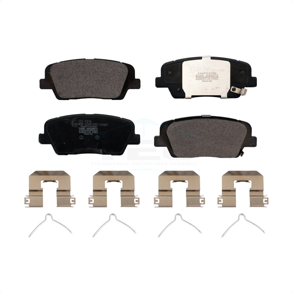 TEC TEC-1916 Disc Brake Pad Set