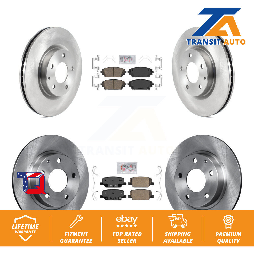 Front Rear Ceramic Pads And Disc Brake Rotors Kit For Mazda 3 775629661825 eBay