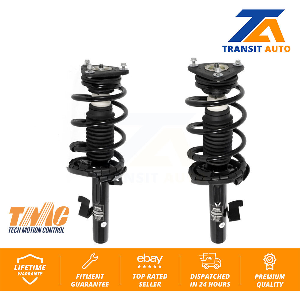 Front Complete Strut And Coil Spring Kit For Mazda 3 5 Excludes