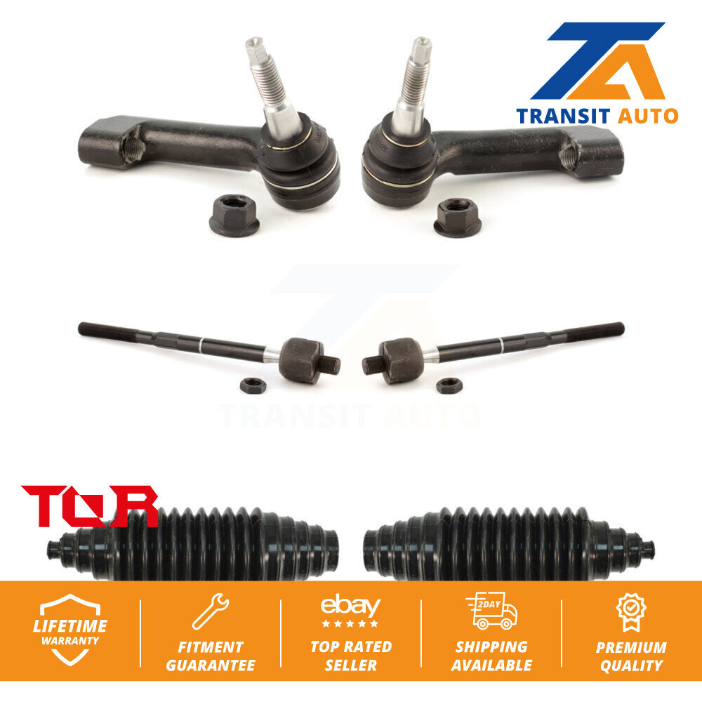 1 Front Inner Outer Tierod EndBoot For Lincoln Navigator Ford