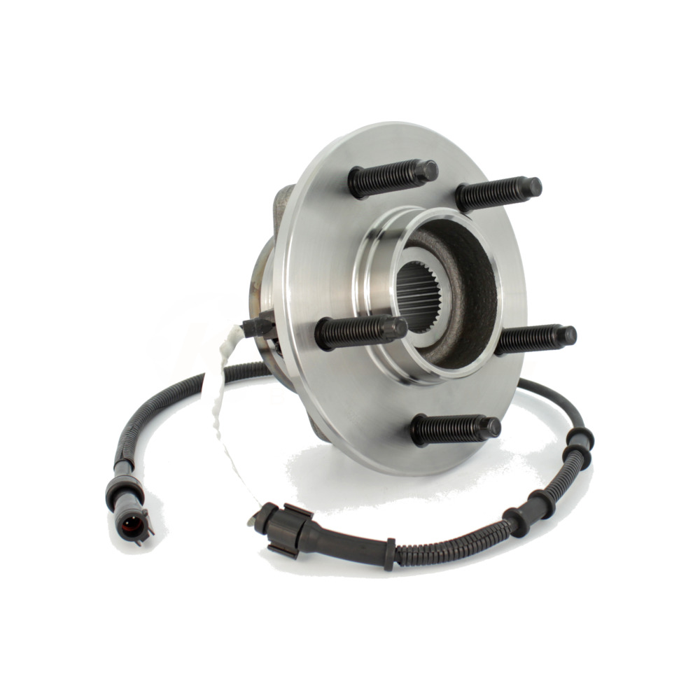 Front Hub Bearing Assembly Disc Brake Rotors And Pads Kit Ford F150