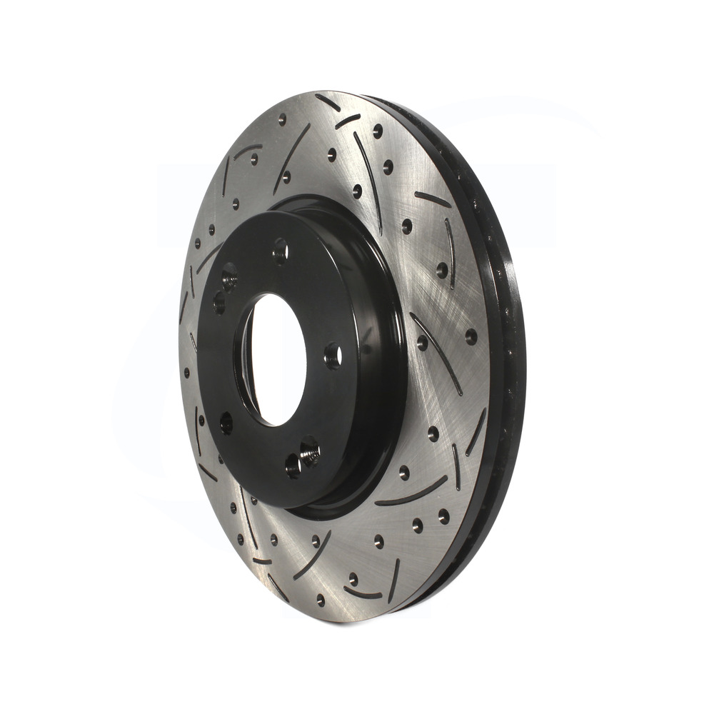 Front Coat Drill Slot Disc Brake Rotor Ceramic Pad For 20172020 Hyundai Elantra eBay