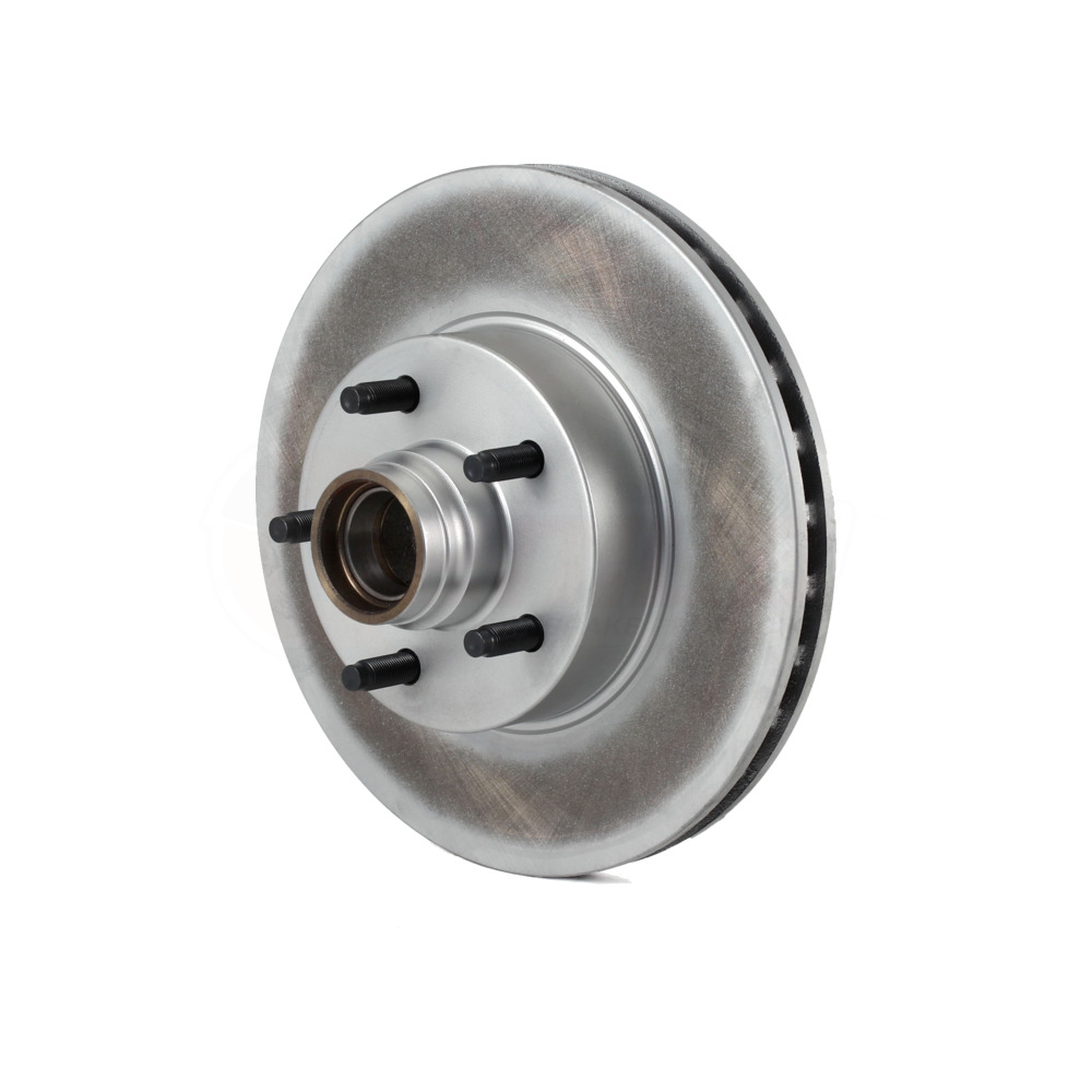 Front Coated Disc Brake Rotor Hub Assembly Ceramic Pad Kit 20102011