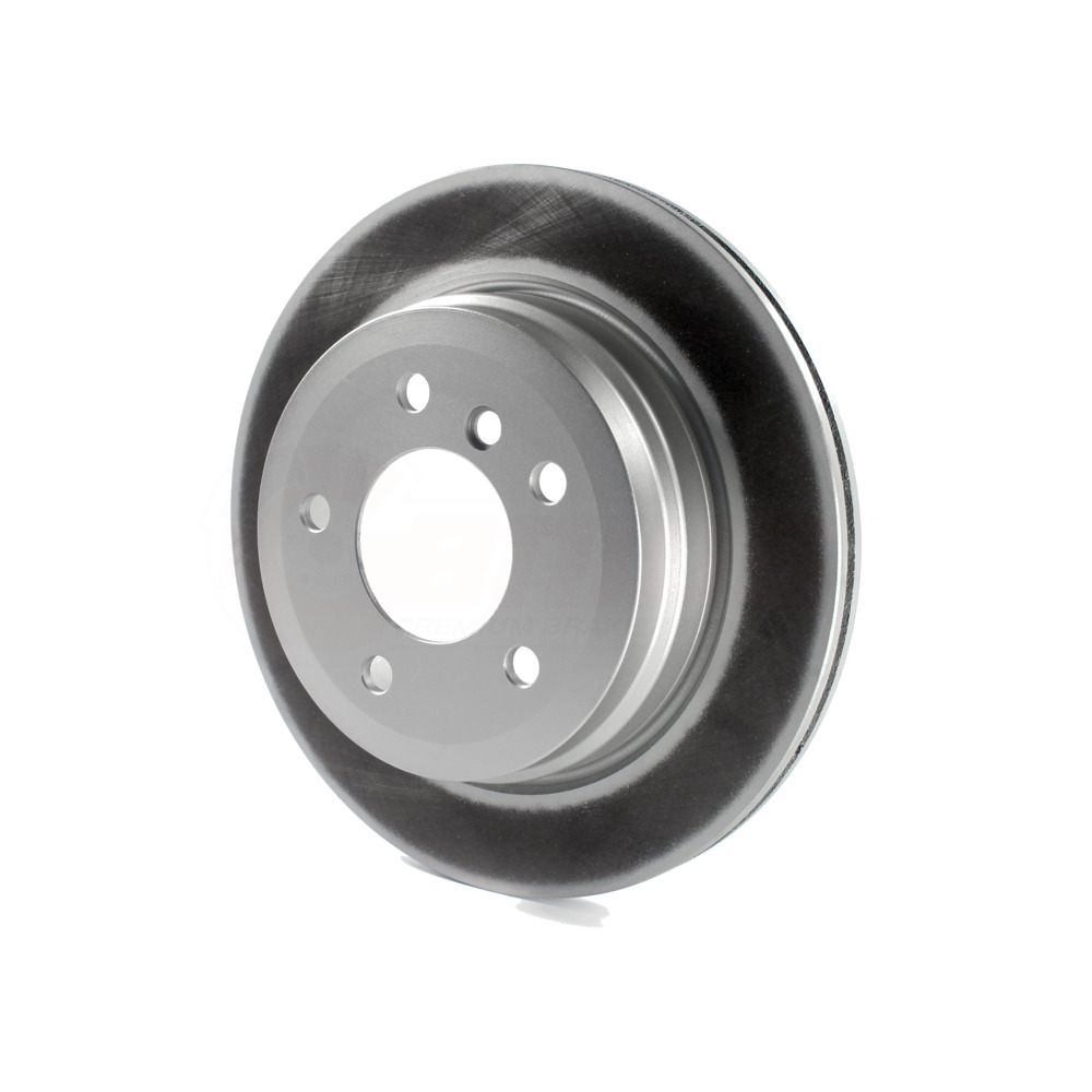 Front Rear Coated Disc Brake Rotors And Ceramic Pad Kit BMW 328i xDrive