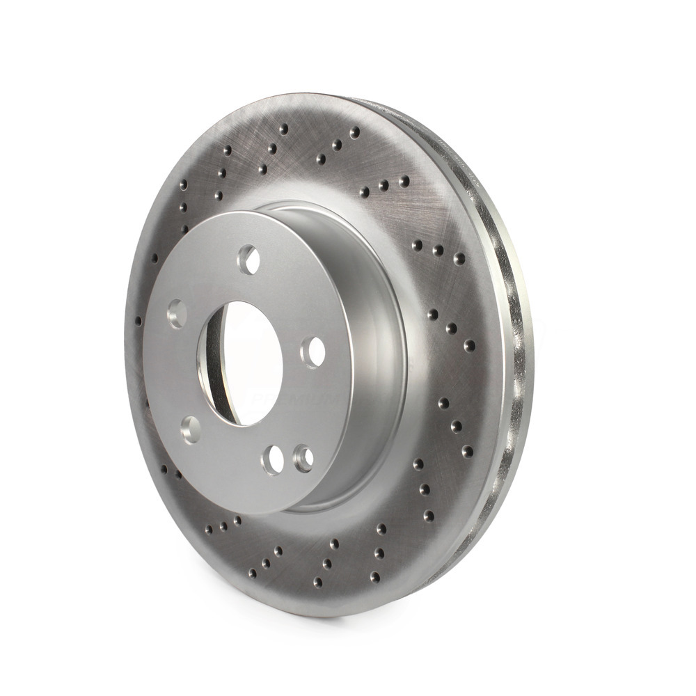 Front Coated Disc Brake Rotors And Ceramic Pads Kit MercedesBenz C300 C250 C230 eBay