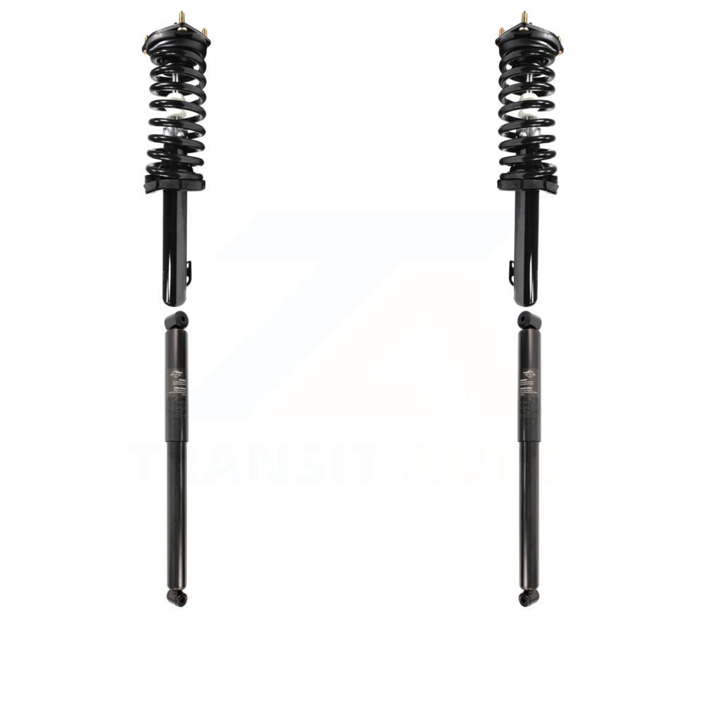 Front Rear Strut And Spring Shock Absorber Kit For Jeep Grand Cherokee