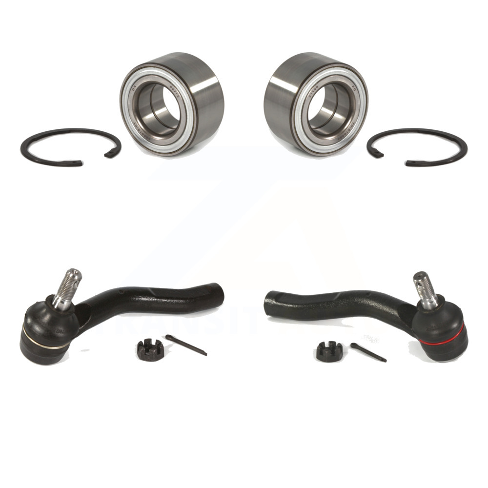 Front Wheel Bearing And Tie Rod End Kit Toyota Yaris Prius C eBay