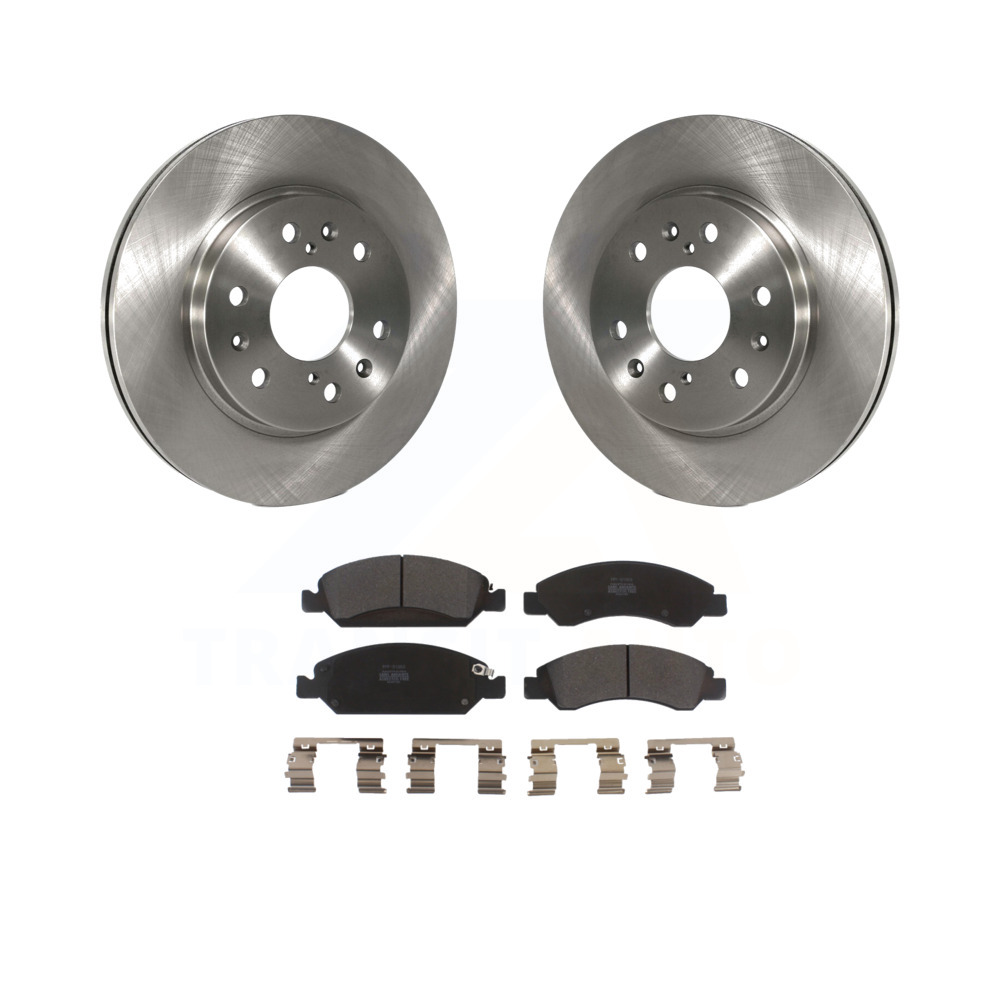 Front Brake Rotor Semi-Metallic Pad Chevrolet Silverado 1500 GMC Sierra