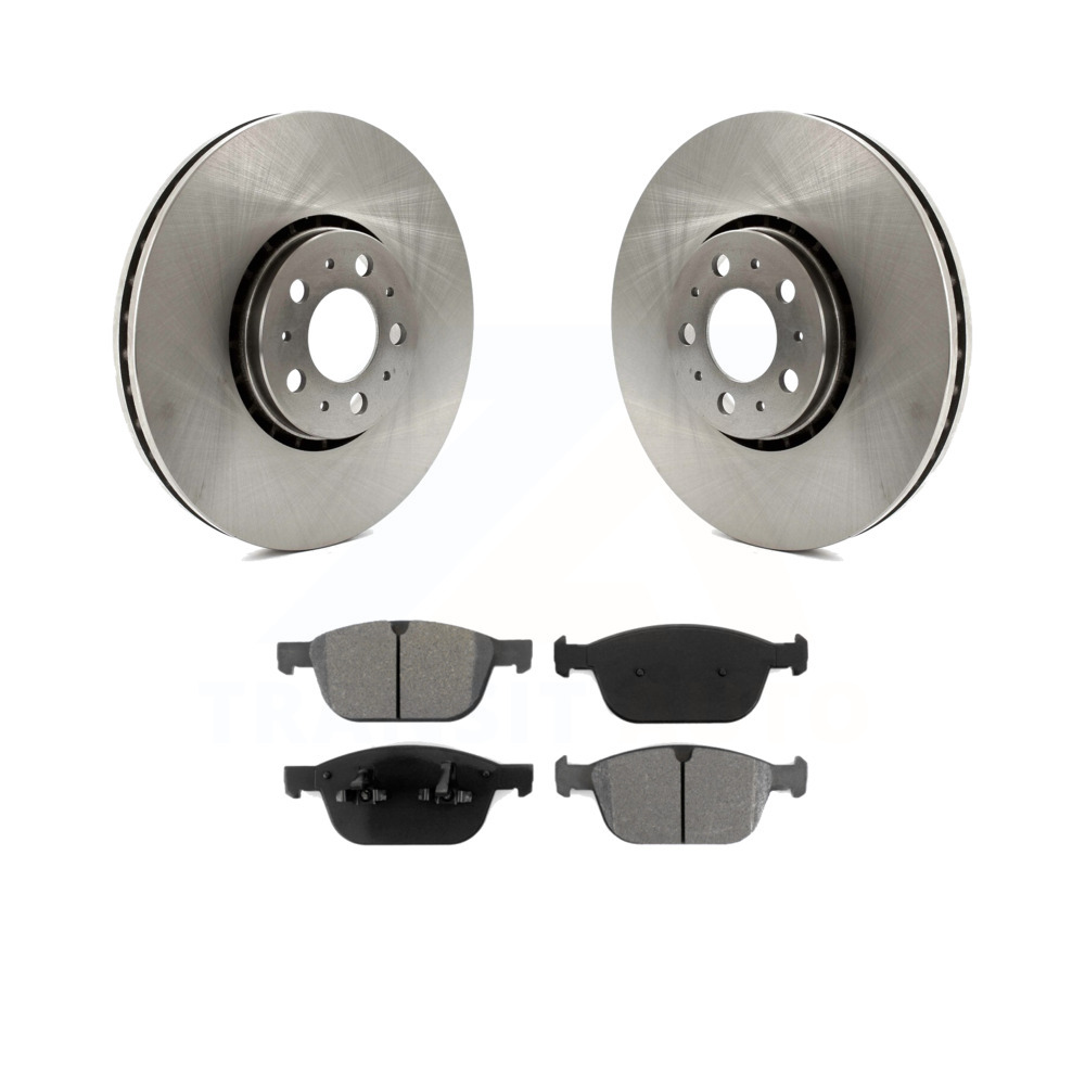 Front Disc Brake Rotors And SemiMetallic Pads Kit 20032014 Volvo XC90