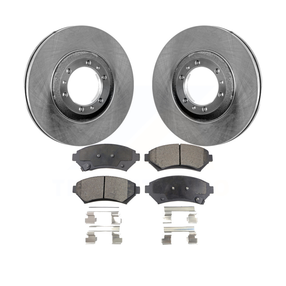 Auto Parts and Vehicles Front+Rear Rotors Metallic Pads For Buick