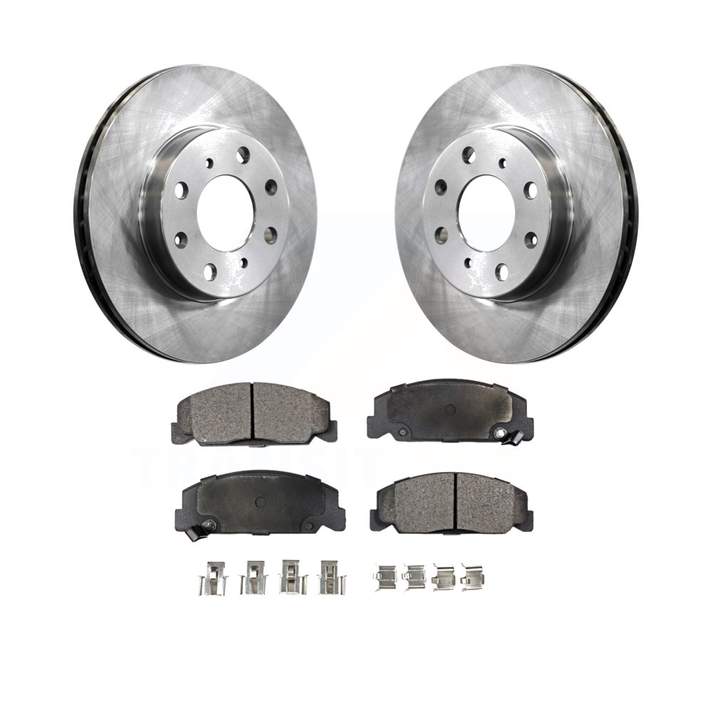Front Drilled Slotted Brake Rotor Ceramic Pad for Honda Civic CRX Del Sol DX GX