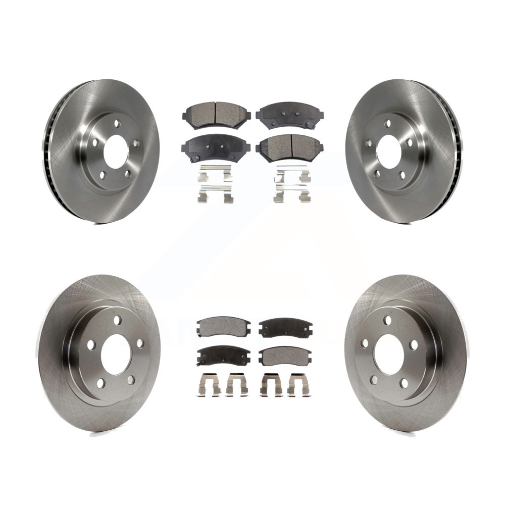 Front Rear Brake Rotors Ceramic Pad Buick LeSabre Park Avenue Pontiac ...