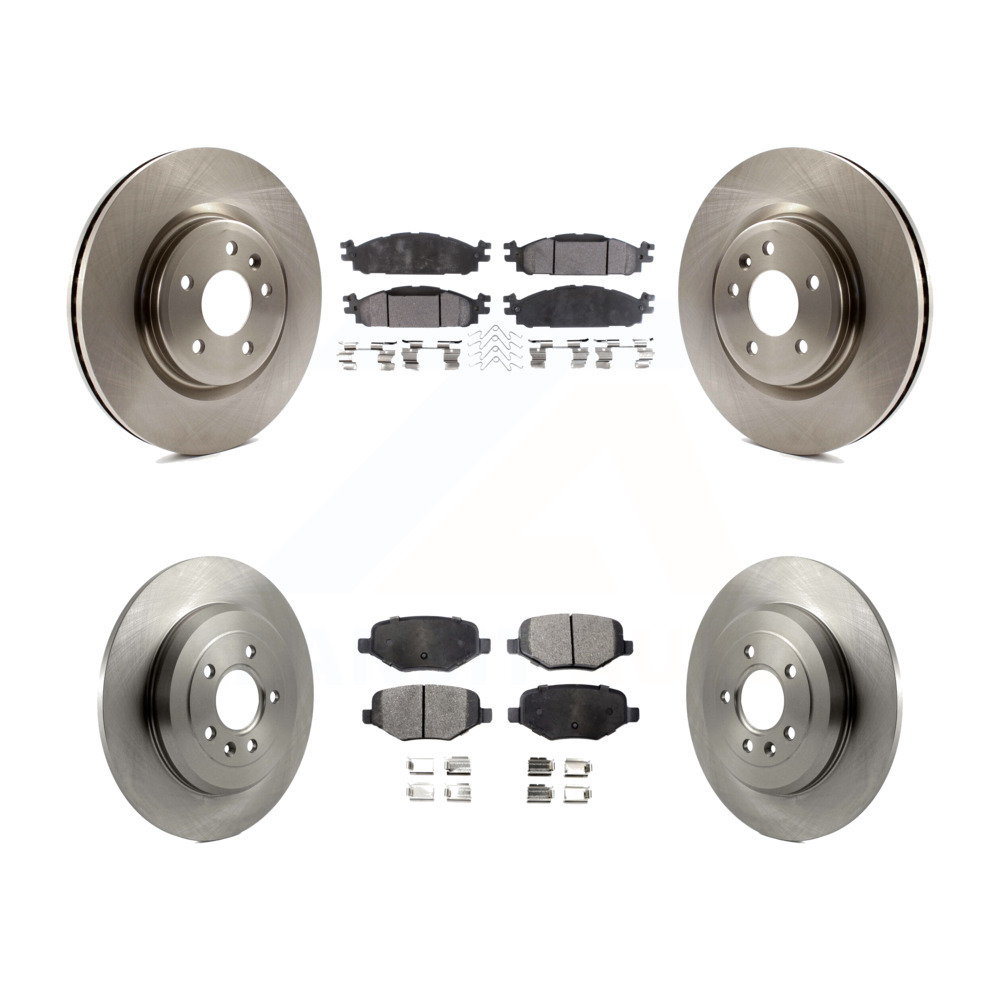 Front And Rear Ceramic Brakes For Ford Explorer Flex Taurus Lincoln MKS MKT