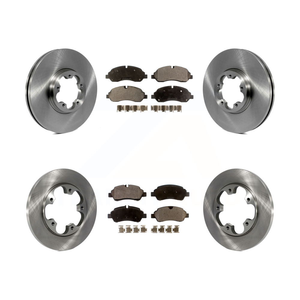 Rear Brake Disc Rotors For 2015 2016 2017 Ford Transit-150 250 350