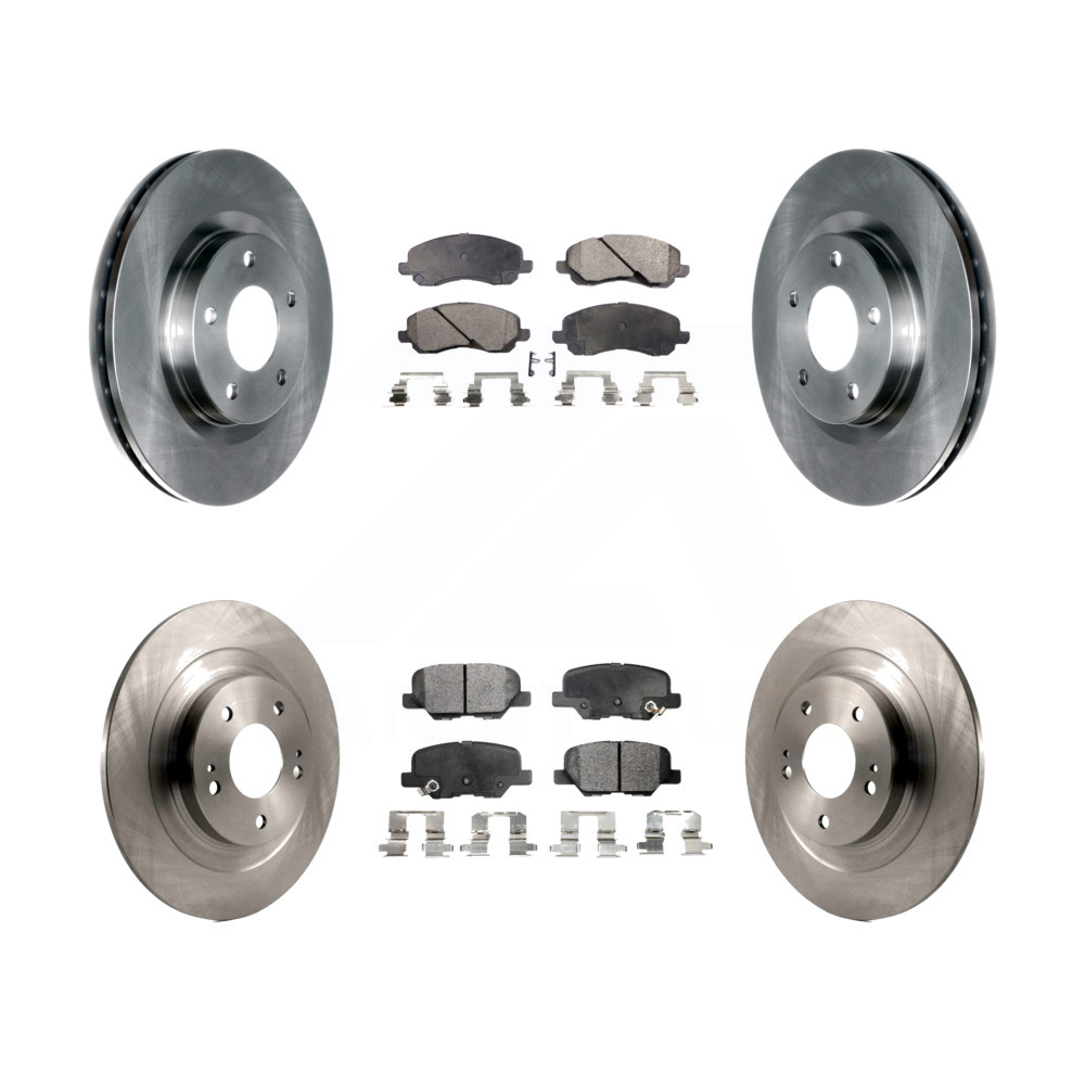 OE Replacement Rotors Ceramic Pads F 2011 2012 Mitsubishi RVR