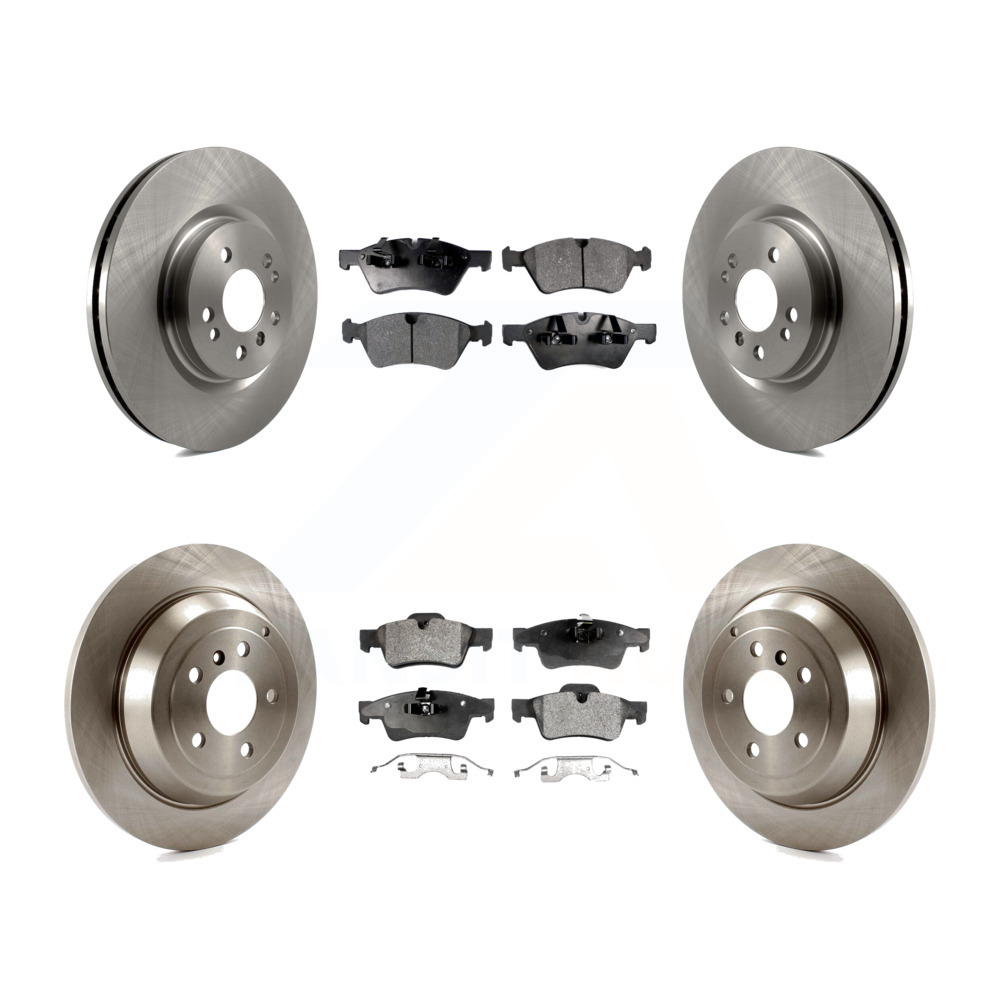 Front Rear Brake Rotor Ceramic Pad Kit MercedesBenz ML350 R350 ML500