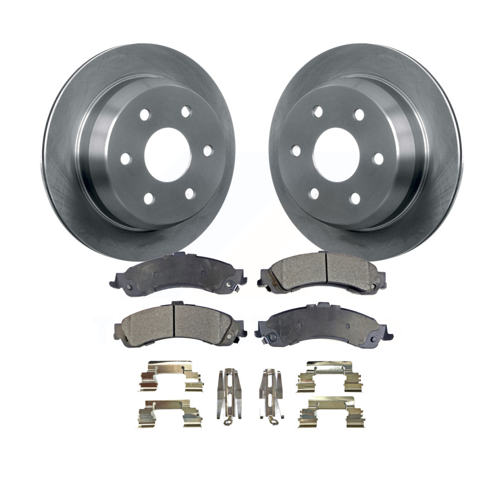 2000 for Chevrolet Suburban 1500 Rotors and Pads w//Sigle Piston Caliper Rear
