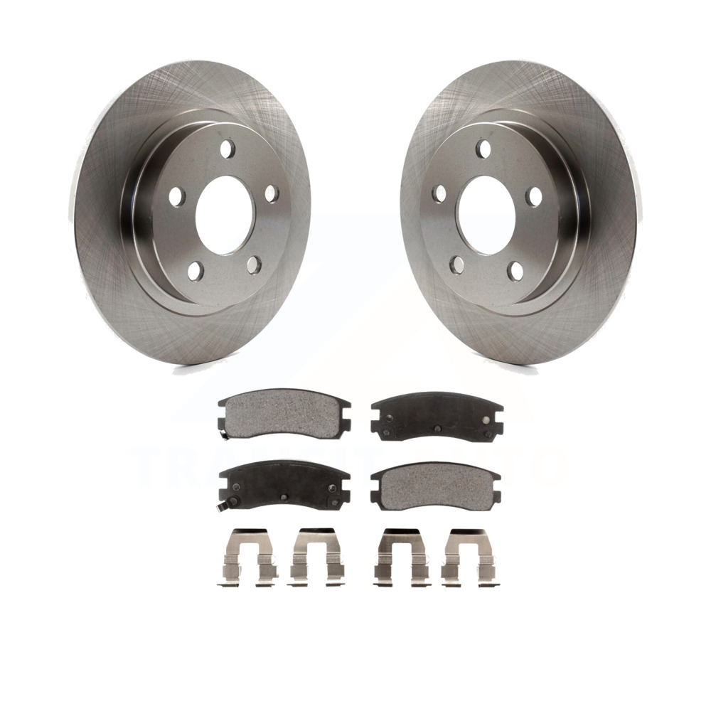 Front Rear Ceramic Discs Brake Pads For 2000 2001 2002 2003-2005 Buick LeSabre