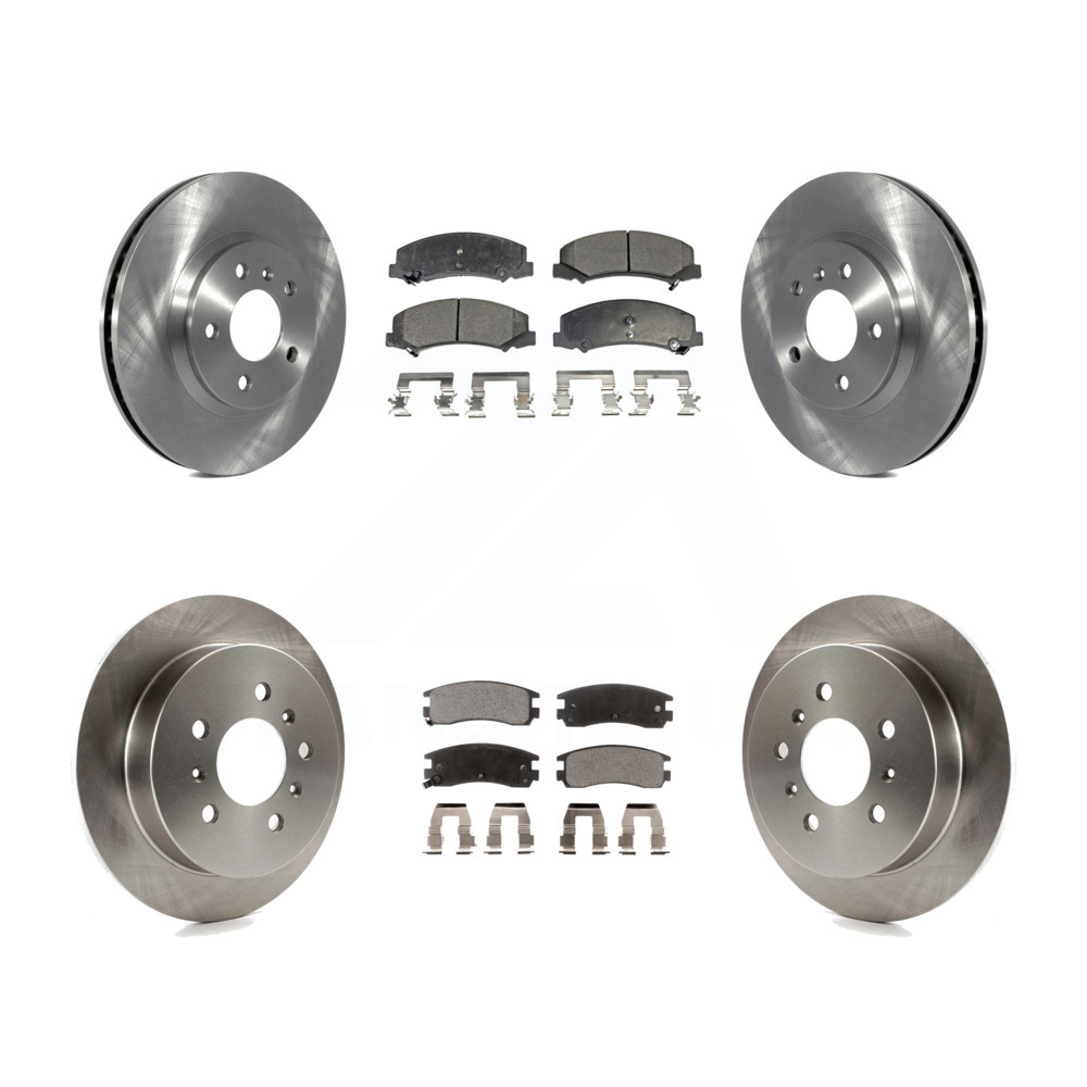 Front Rear Disc Brake Rotors And Ceramic Pads Kit Chevrolet Impala Monte Carlo eBay