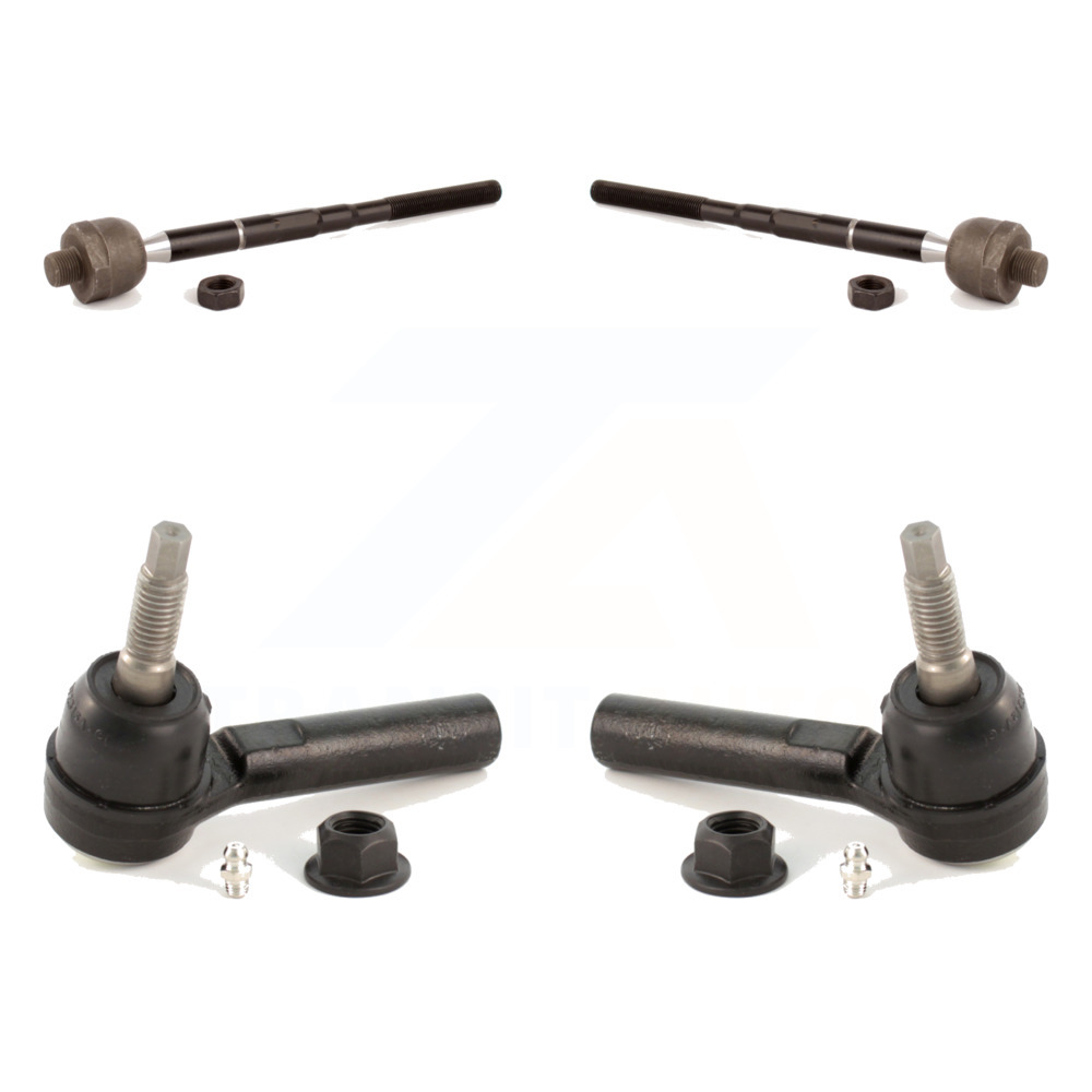 Front Steering Tie Rod End Kit For Chevrolet Colorado GMC Canyon Isuzu i-370
