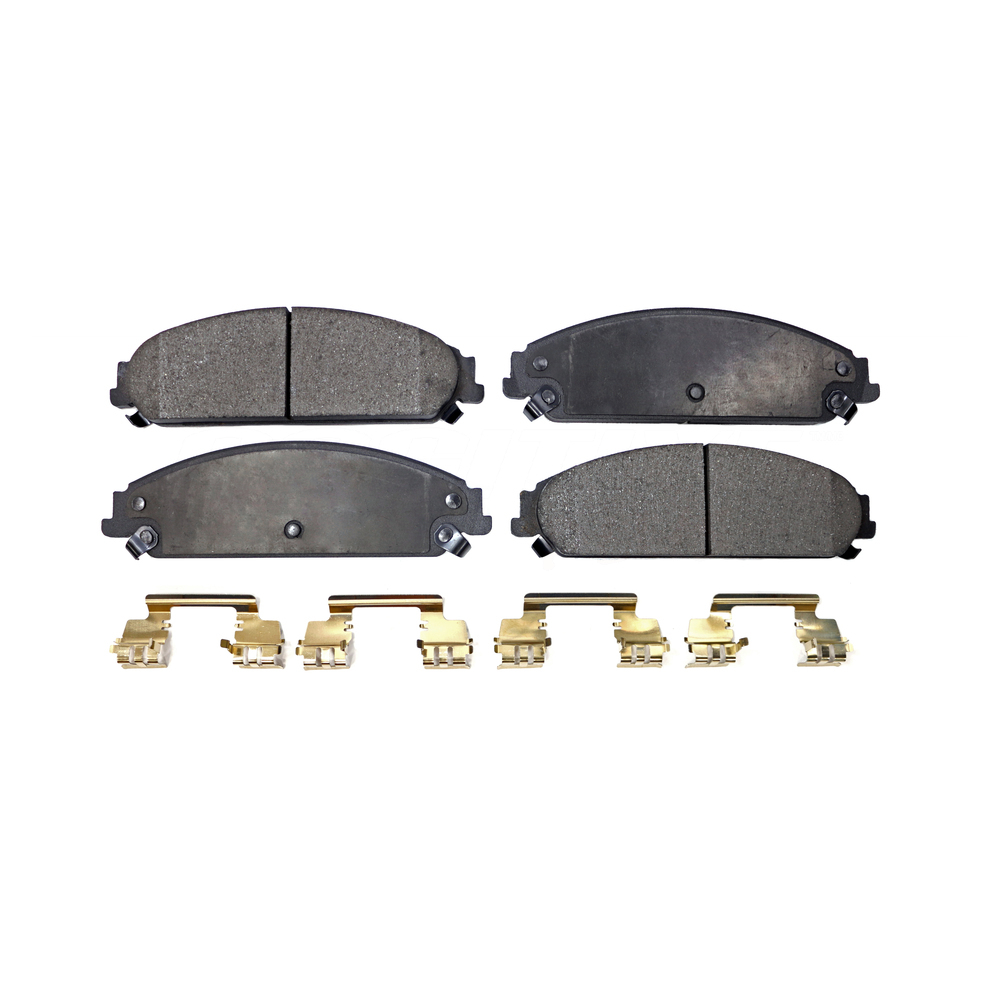 Front Coated Brake Rotor SemiMetallic Pad For Dodge Charger Chrysler