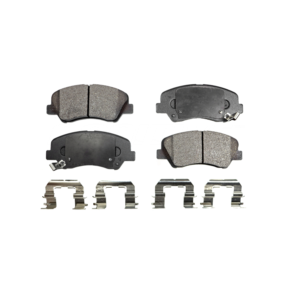 Rear Fits 2014 Elantra Velostar Forte Max Performance Metallic Brake Pad