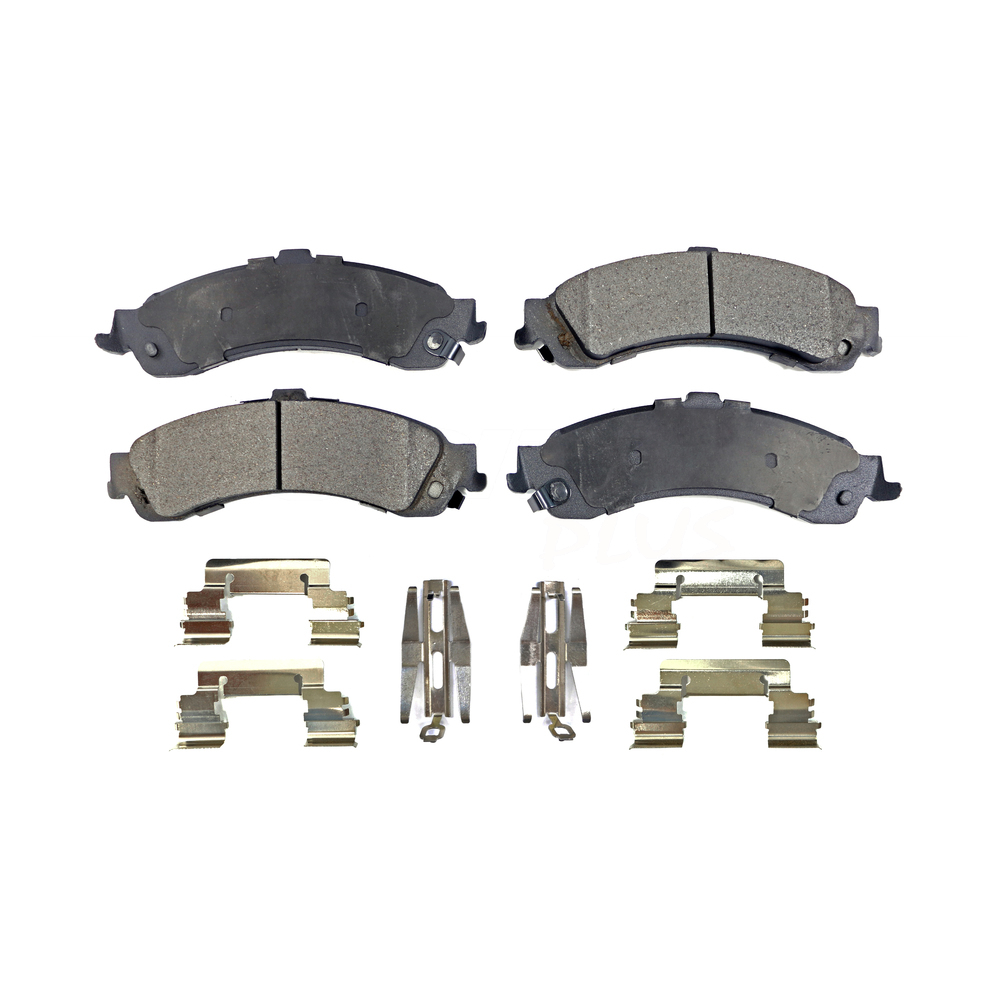 Rear Semi-Metallic Brake Pads Chevrolet Silverado 1500 GMC Tahoe Sierra