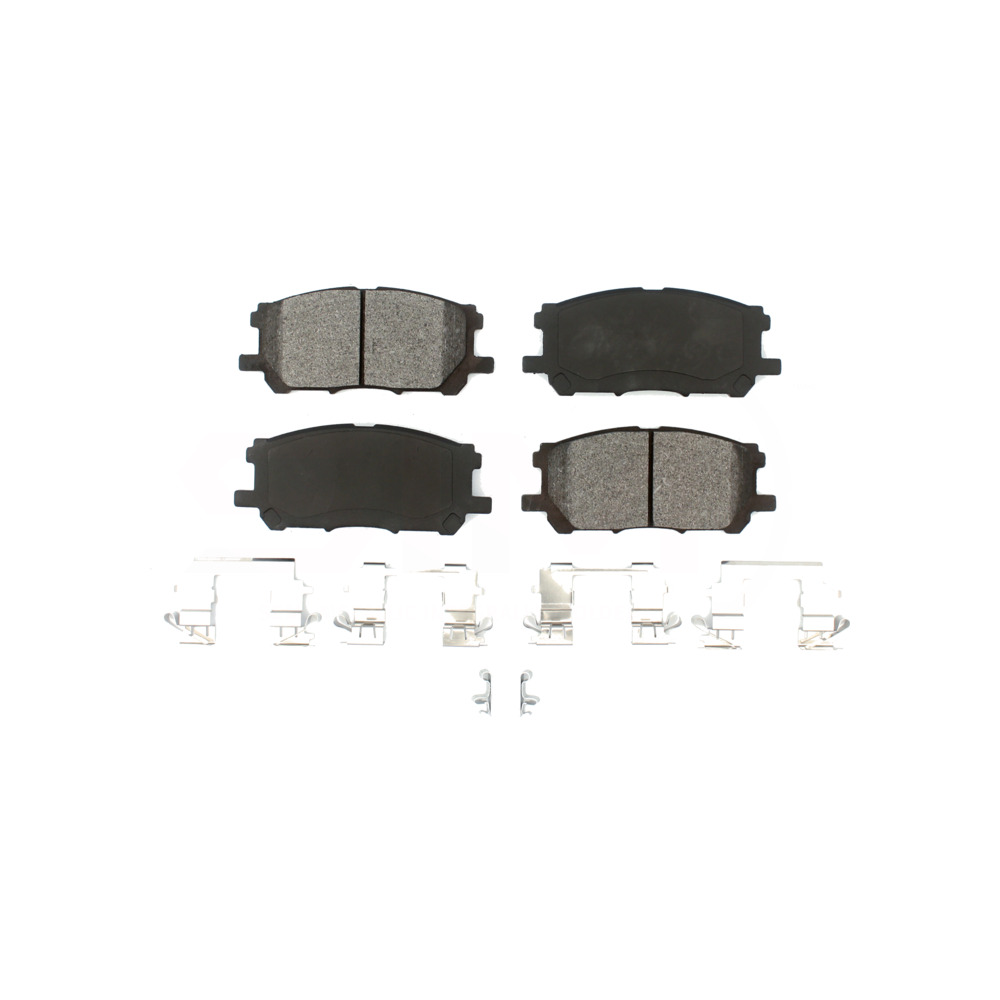 Front SemiMetallic Brake Pads Set Lexus Toyota Highlander RX350 RX330