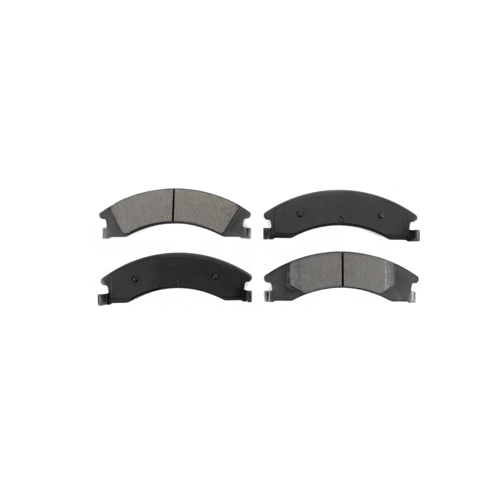 Rear Semi-Metallic Brake Pads Ford E-350 Super Duty E-250 E-150 E-450 ...