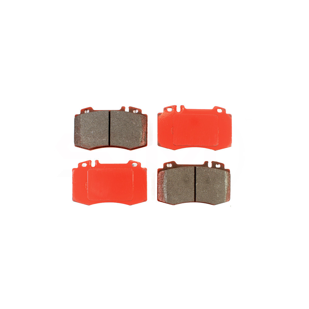 For 2004-2006 Mercedes-Benz E500 Front Rear Semi-Metallic Brake Pads