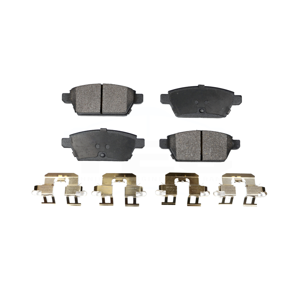 Max Performance Metallic Brake Pad Front + Rear 2003 2004 2005 Mazda 6