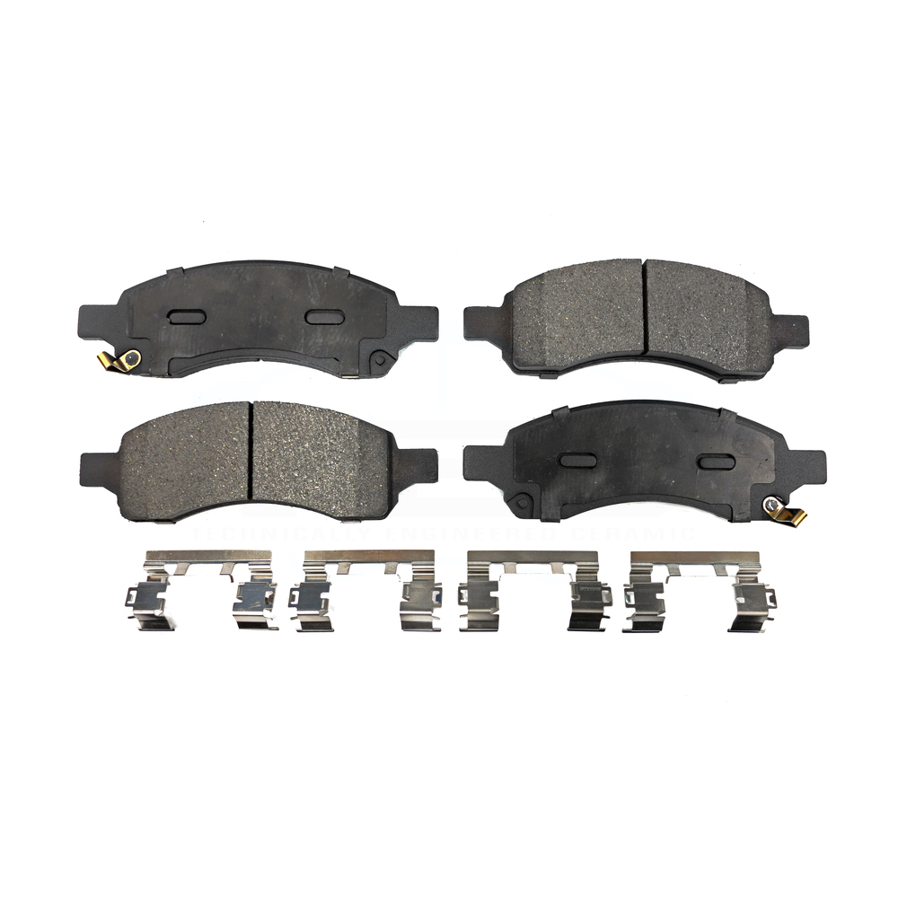 Front Ceramic Brake Pads Chevrolet Trailblazer GMC Envoy Colorado ...