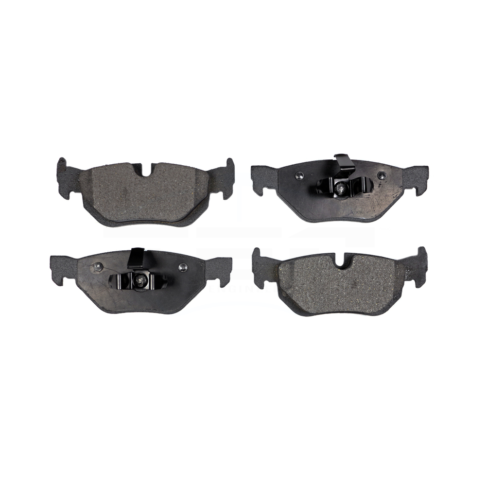 Front Rear Coated Disc Brake Rotors And Ceramic Pad Kit BMW 328i xDrive