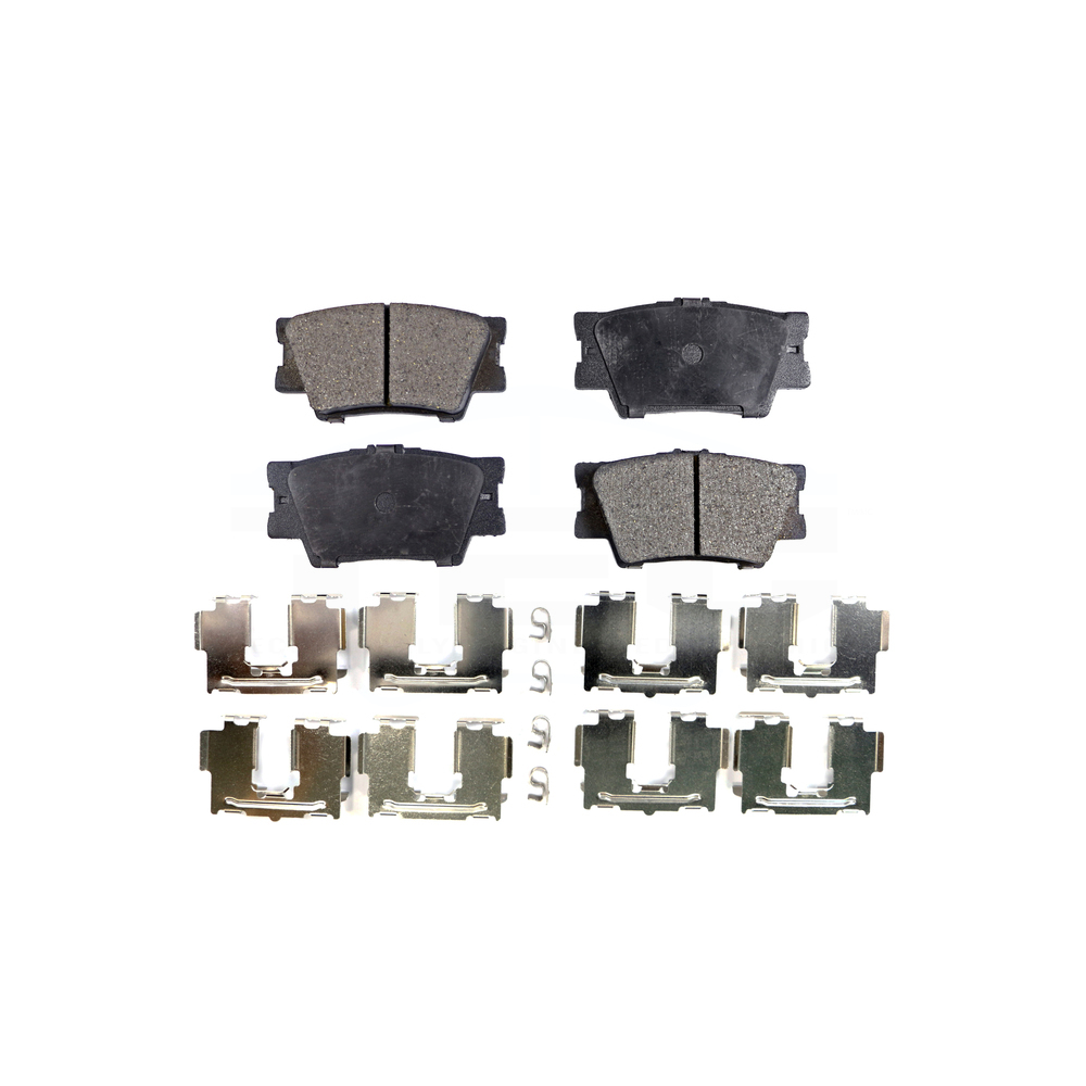 Front Rear Coated Disc Brake Rotors And Ceramic Pads Kit Toyota RAV4 eBay