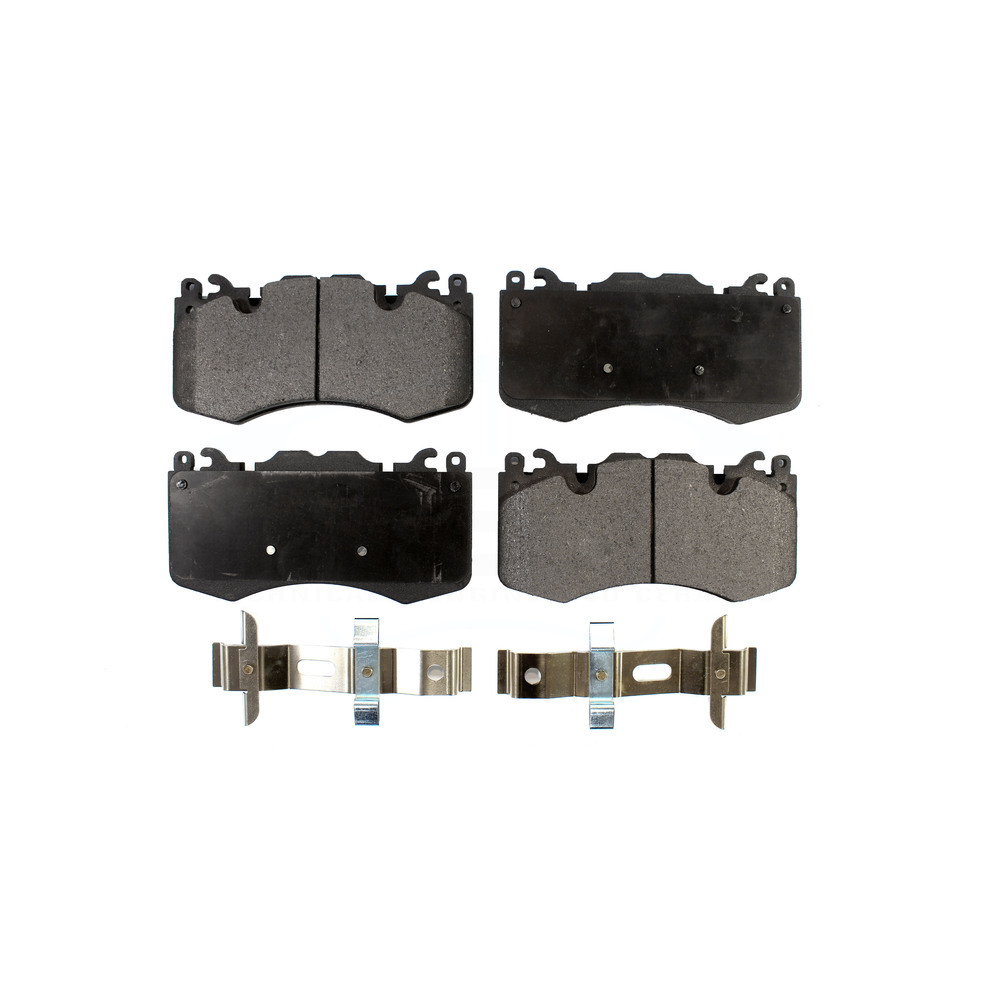 Front Coated Disc Brake Rotors And Ceramic Pads Kit Land Rover Range