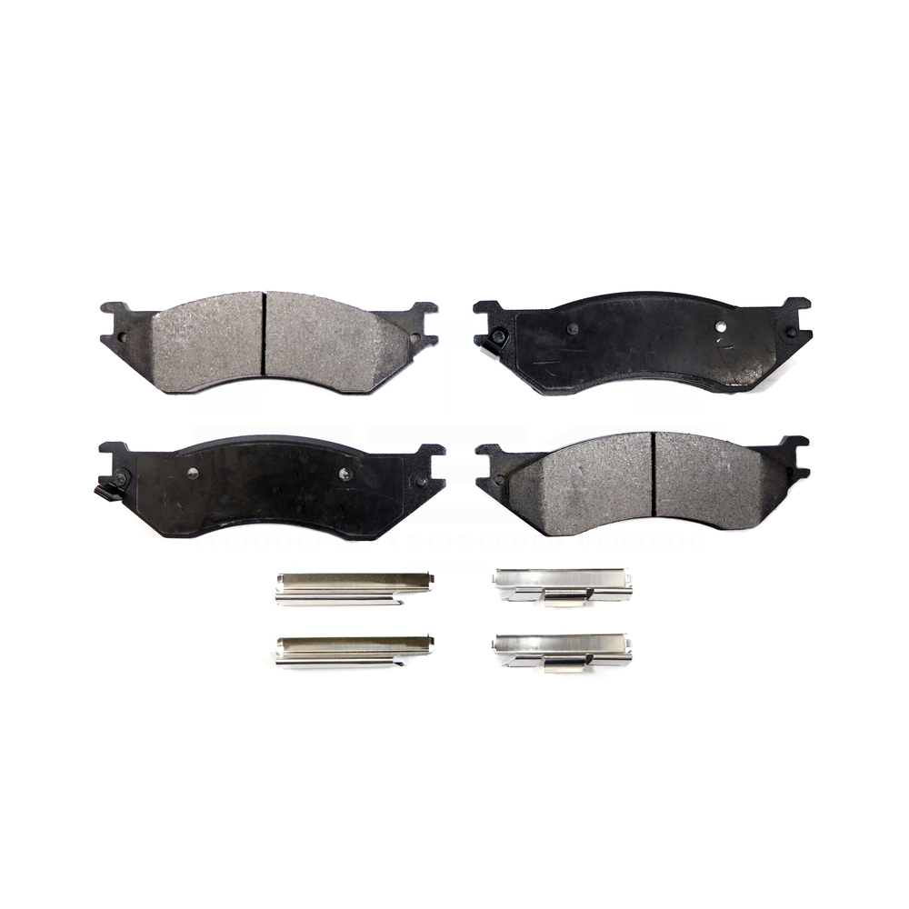 2000 2001 2002 Ford F-150 Lightning Max Performance Ceramic Brake Pads F+R