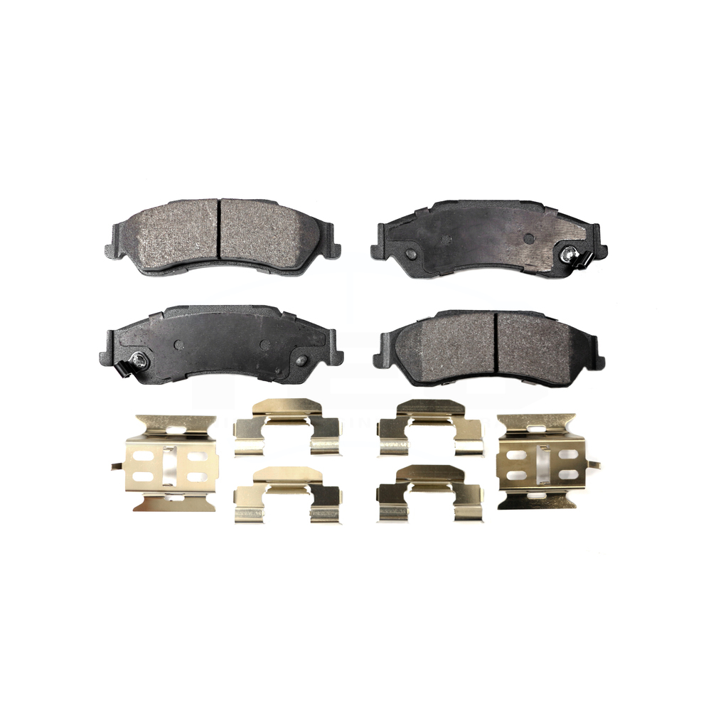 Chevy S-10 Blazer GMC Jimmy Sonoma Olds Bravada Rear Brake Rotors Ceramic Pads